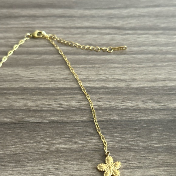 Flower Necklace Q839 - Picture 5 of 6